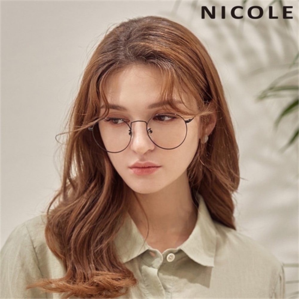 (ニコール) ニコール純正ユニセックスチタンメガネフレーム NT204 (5色)