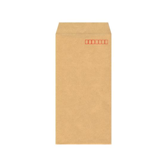長3クラフト封筒 70g／m2 タック付 1000枚 イムラ封筒 N3S-107T
