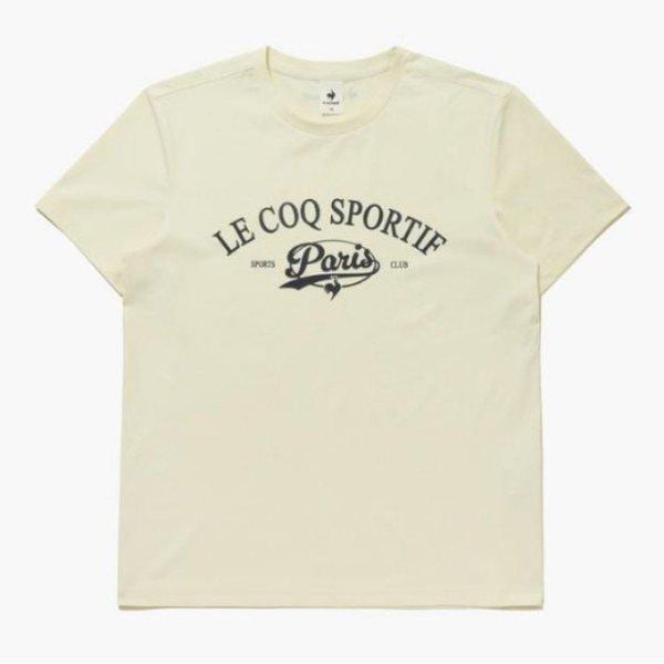 半袖Tシャツ KQF QQ123LRS13-BUT グラフィック ベーシック 半袖Tシャツ / BUTTER