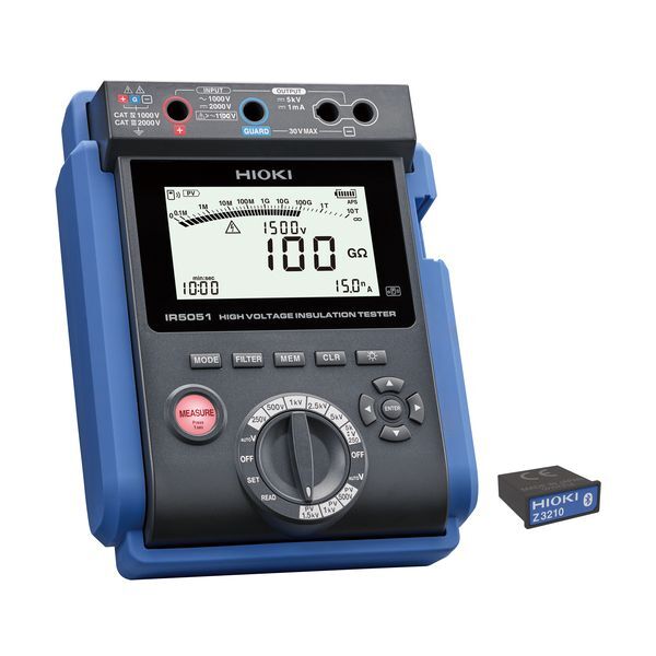 日置電機 IR505190 高電圧絶縁抵抗計ワイヤレスセット IR5051-90 メーカー直送