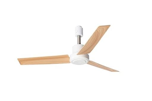 DUCT RAIL FAN DC PLUS 50 (WH×WOOD_NT) サーキュレーター ダクトレールファン ダクトレール専用 シーリングファン ダクトレールファン DCモーター 簡易リモコン付