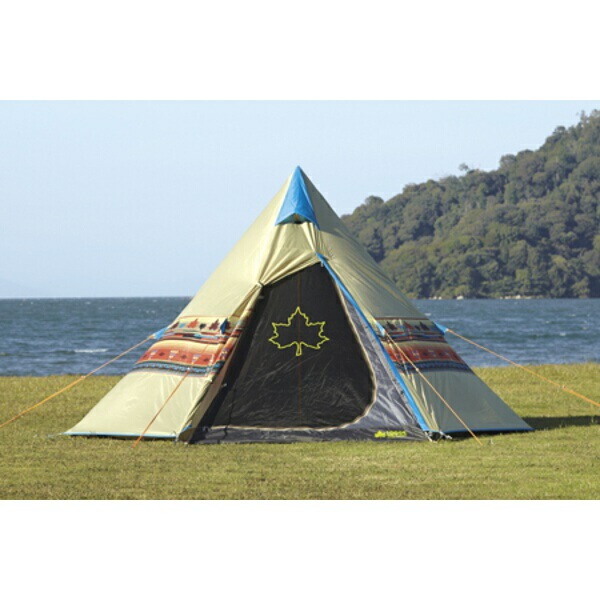 LOGOS ナバホTepee 300 ティピーテント 組立サイズ（約）：幅300×奥行250×高さ180cm #71806501
