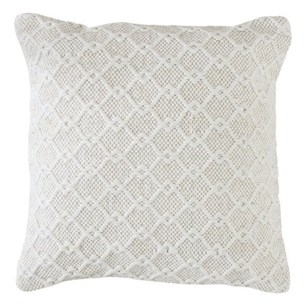 クッション ホワイト 約幅45×奥行き45×高さ16cm TTC-337D