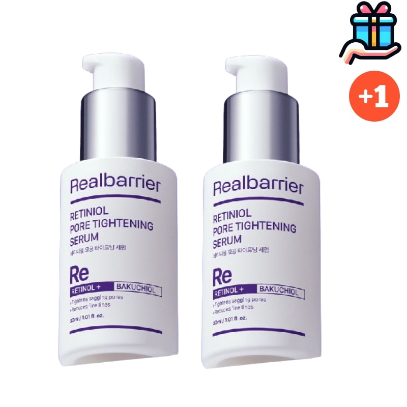 [新品発売] 1+1 NEWレチニオール 毛穴 タイトニング セラム 30ml+30ml 総 60ml 毛穴 韓国人気 弾力 セラム リフティング モチモチ 韓国コスメ スキンケア レチノール バクチ
