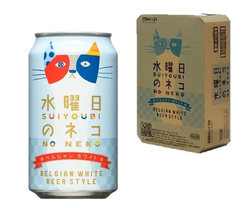 【送料無料】ヤッホーブルーイング 水曜日のネコ 350ml×1ケース/24本