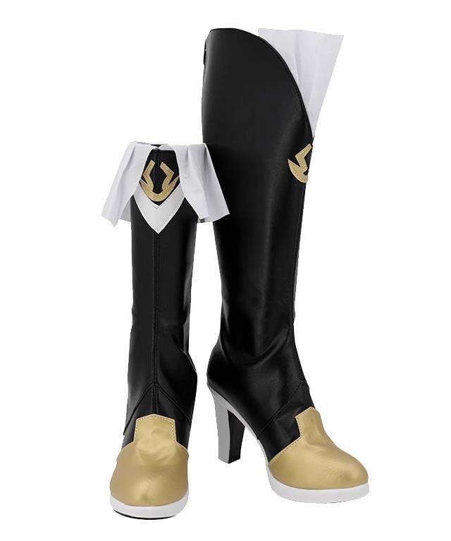 コスプレ靴 李素裳 崩壊：スターレイル ブーツ 下駄 シューズ 長靴 コスプレ クリスマス ハロウィン