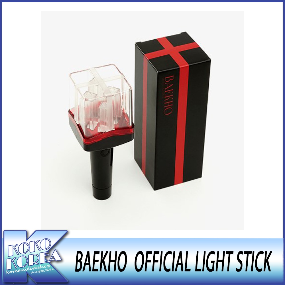 BAEKHO ペンライト 公式グッズ OFFICIAL LIGHT STICK