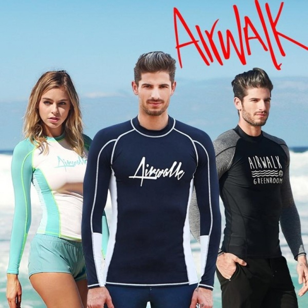 (Airwork) Airwork Surf メンズ&レディースラッシュガードジップアップ Tシャツおすすめ商品コレクション