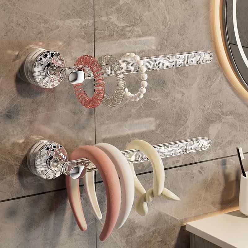 アクセサリー カチューシャ ラック 収納 ヘアバンド 壁掛け ヘアピン ヘッドバンド ジュエリー キッズ グレー