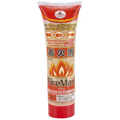 他サイト： キャプテンスタッグ　ファイアマックス着火剤240g　M6713の商品画像