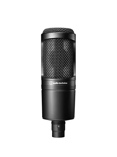 色：ブラック オーディオテクニカ AT2020 コンデンサーマイク XLR 動画配信 宅録 ポッドキ