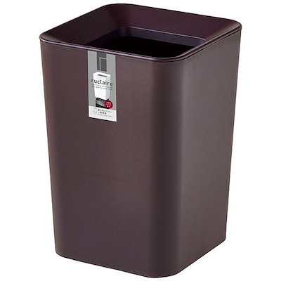 他サイト： ルクレール ゴミ箱 CVミニ 角型 ブラウンの商品画像