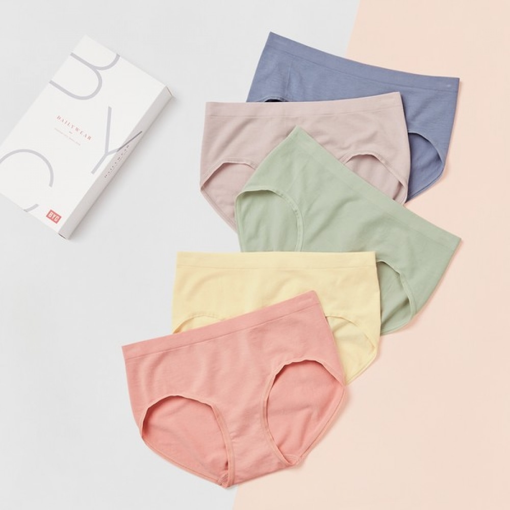 (BYC) デイリーシームレスレディースパンティー (5シート) ONP3003
