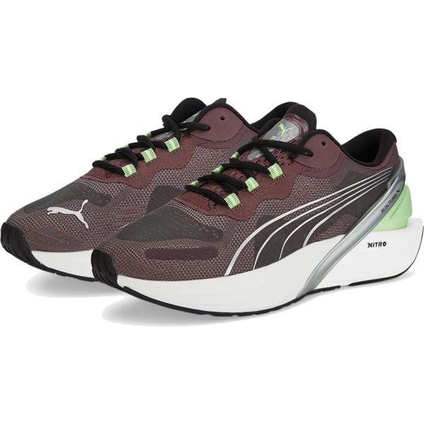 [プーマ] スニーカー 運動靴 ランニングシューズ ランダブルエックス ニトロ 376171 レディース ダスティプラム/フィジーアップル/メタリックシルバー 23.0 cm 7,719円