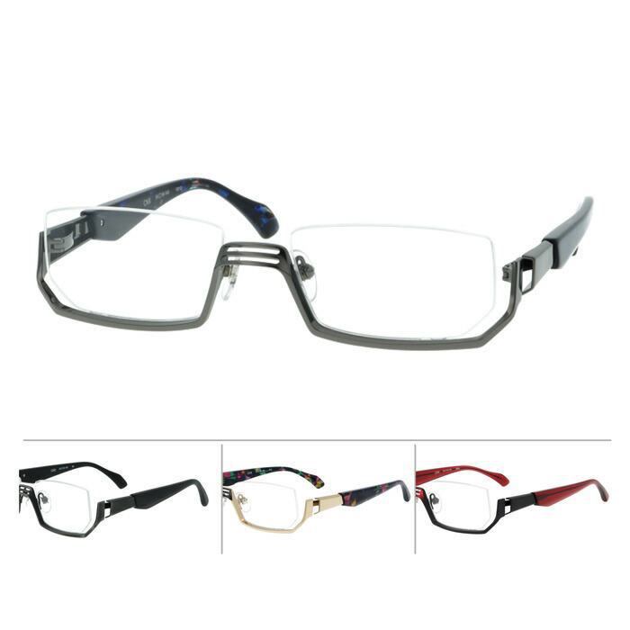 メガネ CNX col.89/1010/072/195m 54mm 日本製 アンダーリム 逆ナイロール 2color