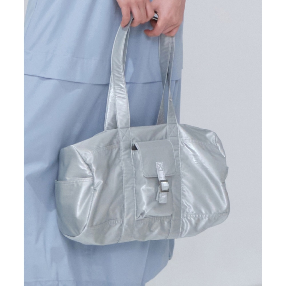 COVERNAT WOMAN クローバーハートグローシリンドリカルバッグシルバー 10,770円