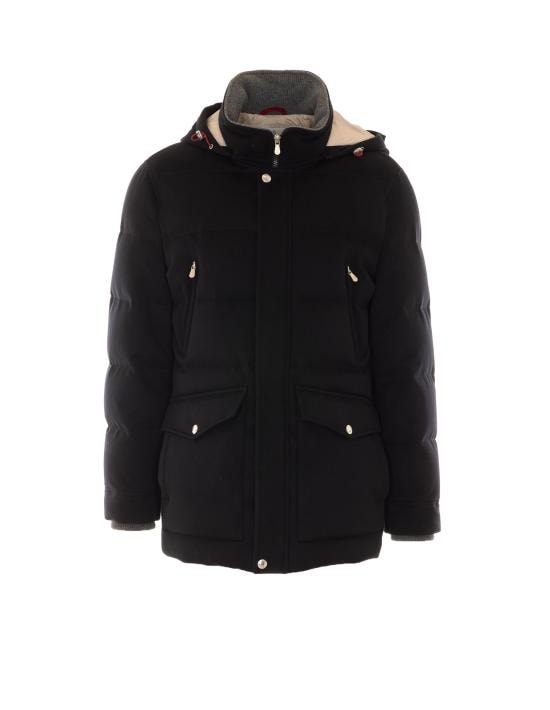 BRUNELLO CUCINELLI Men Bubble Jackets MM4701823 C101C Black