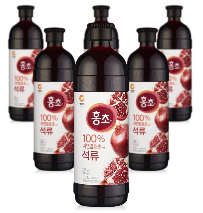 飲むお酢 ホンチョ 1500ml 6本 1BOX 飲むお酢 飲めるざくろ酢 ざくろ味 7,728円