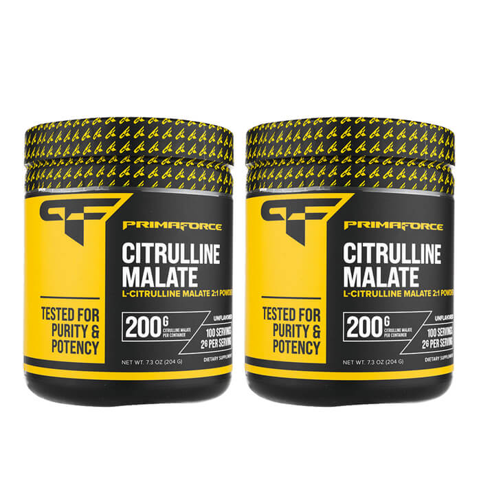 シトルリンマレート 200g 2本 CitrullinMalate プリマフォース　海外発送便商品
