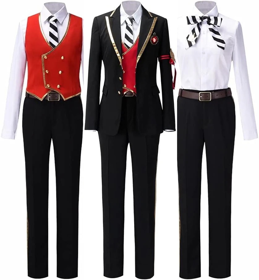 ツイステ リドル エース デュース トレイ 制服 コスプレ衣装 コスム
