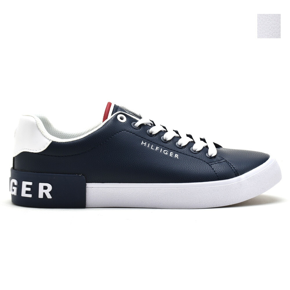 トミーヒルフィガー スニーカー メンズ ローカット シューズ 靴 ホワイト ダークブルー 2カラー TOMMY HILFIGER RACKLIN【送料無料】tommyhilfiger-racklin
