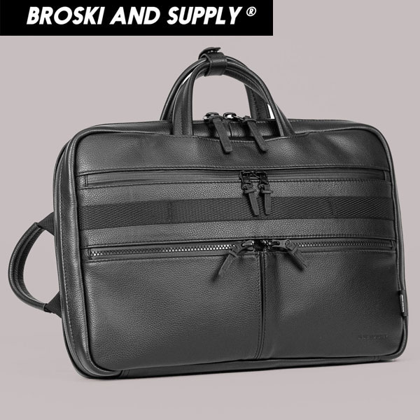 BROSKI AND SUPPLY ブロスキーアンドサプライ BBOM-1025-BLACK JIG2 トートバッグ