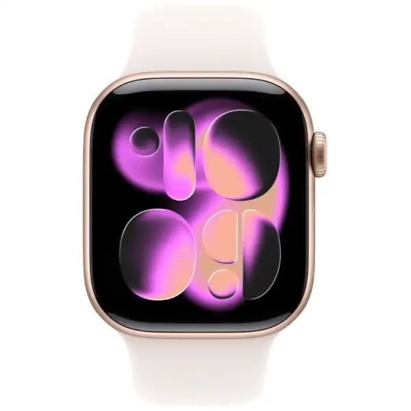 【新品未開封】Apple Watch Series 11 GPS+Cellularモデル 46mm MFCJ4J/A [ローズゴールド・ライトブラッシュスポーツバンド M/L]