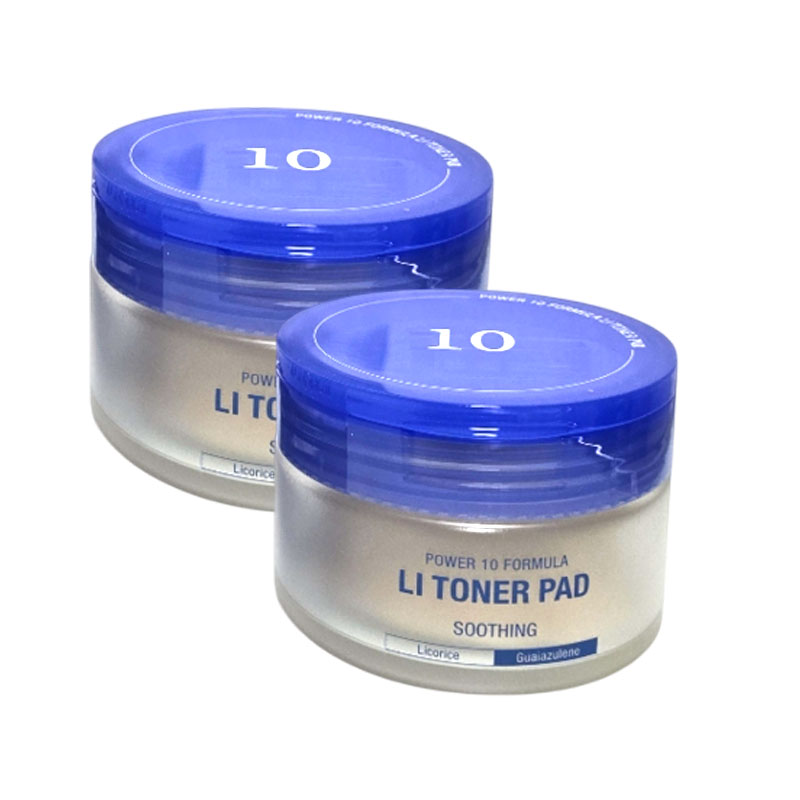 パワー10フォーミュラエルアイトナーパッド甘草ジュレン140ml, 2個, 60個入り