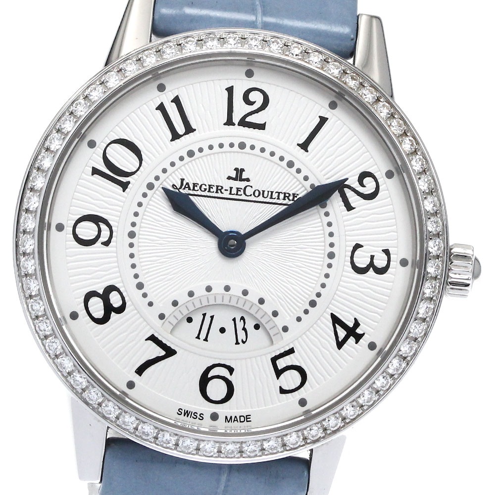 ジャガー・ルクルト JAEGER-LECOULTRE Q3478421 ランデヴー デイト ダイヤベゼル クォーツ レディース 良品 箱・保証書付き_873951【中古】