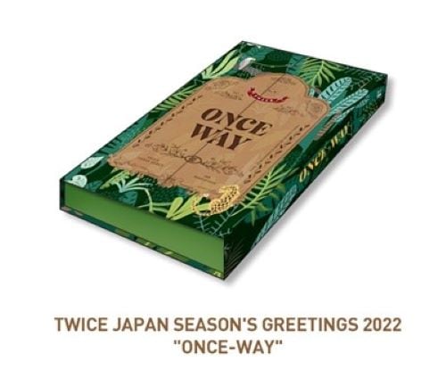 TWICE JAPAN SEASON’S GREETINGS 2022 ONCE-WAY新品 8,633円