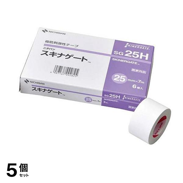 ニチバン スキナゲート スモールパック 25mm×7m 6巻入 (SG25H) 5個セット