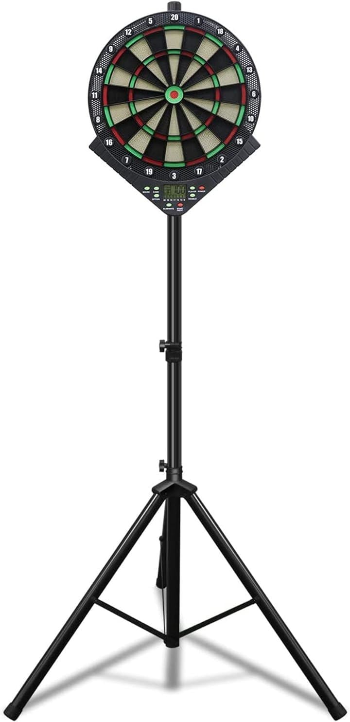 ダーツスタンド 自立式 簡単に組立 ダーツホルダー付属 DARTSLIVE-ZERO BOARD兼用 安定性のある大型アジャスター 足