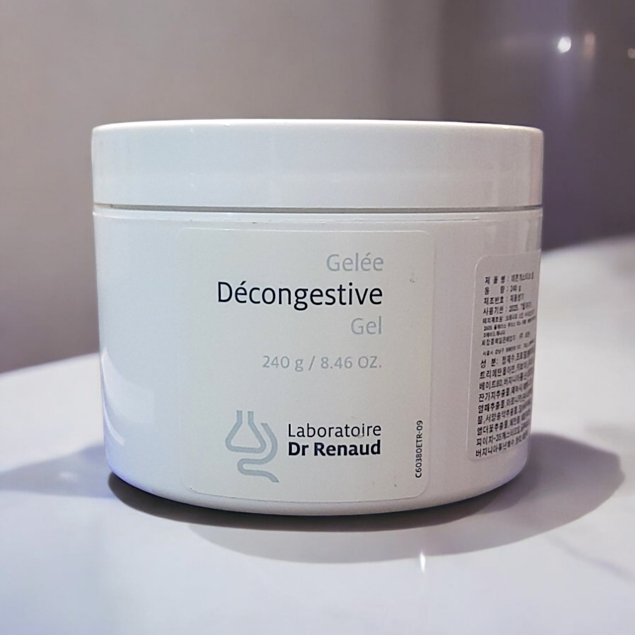 Dr Renaud Decongestive Gel 240g, 極敏感+熱感+トラブル鎮静+紅潮緩和エッセンス+睡眠パック