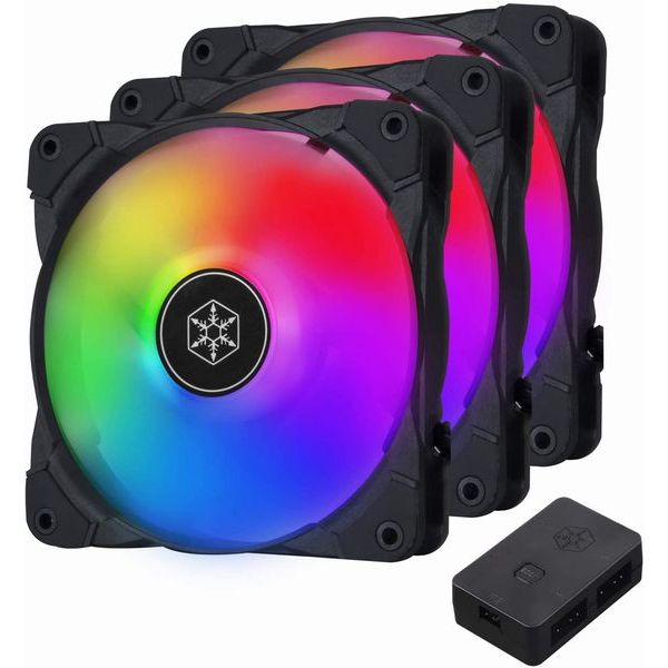 ケースファン 120mm RGB 3枚セット SSTAB120IARGB3PK