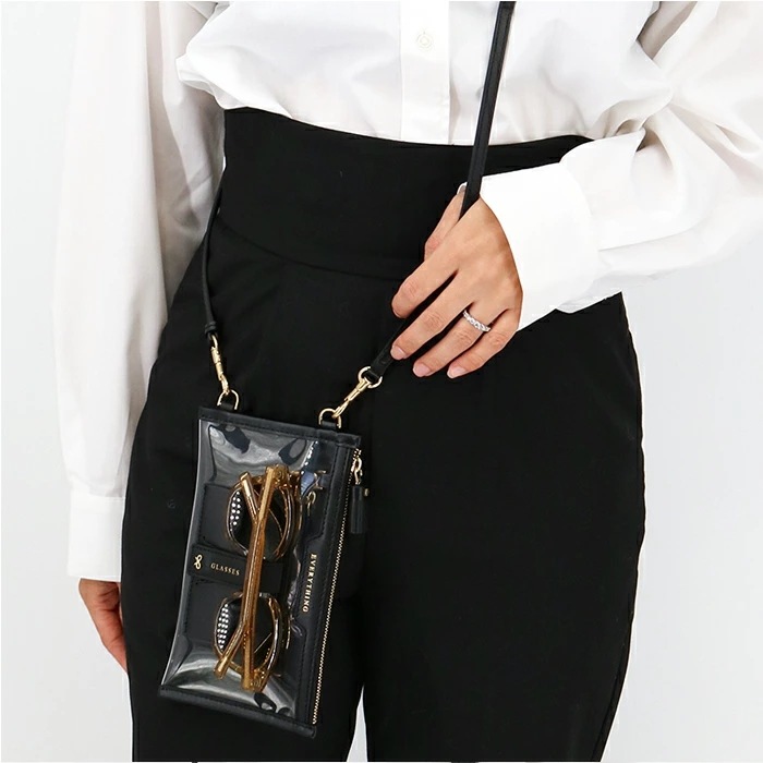 5050925155526 Everything Pouch スマホショルダー フォンポーチ ショルダーバッグ お財布ポーチ サングラスクリップ付