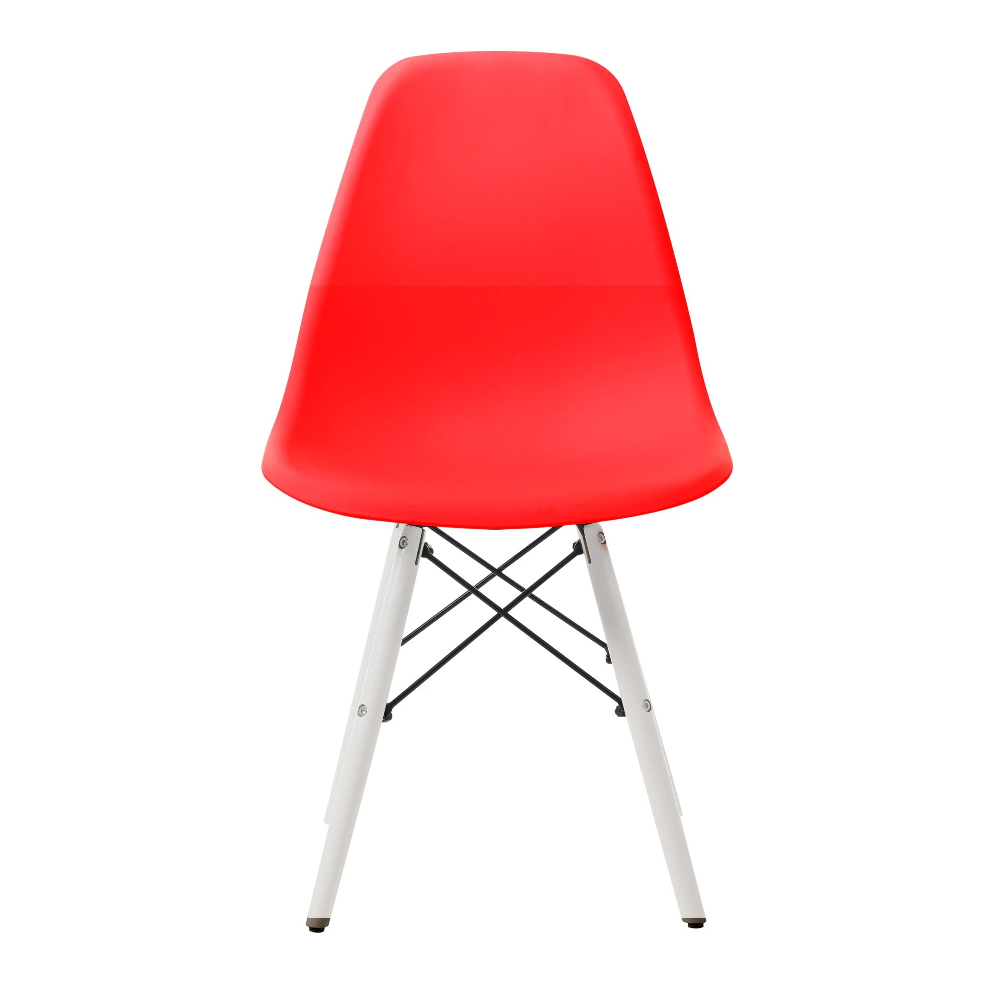 イームズチェア リプロダクト ダイニングチェア ダイニングチェアー イームズチェア DSW eames イームズ チェアー DSW イームズ椅子 チェア イームズチェアー G 【レッド座面