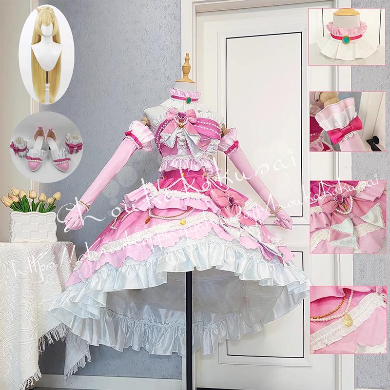 アイカツスターズ 白鳥ひめ コスプレ衣装 イベント コスチューム 変装活動 仮装 学園祭 撮影 祭り クリスマス ハロウィン