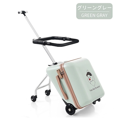 スーツケース 子供が乗れる 子供用キャリー ケース キッズスーツケース キッズキャリーバッグ 多機能 キッズ 子供 座れる 軽量 機内持ち込み 子供用 TSAロック 出かけ便利 旅行 クリスマス
