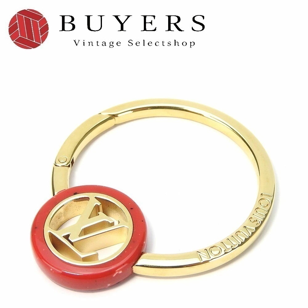 中古 キーリング M64535 メタル ゴールド レッドゴールド