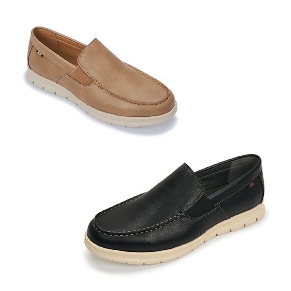 [Mook] ナンフアルカバンディングカジュアルローファー2色