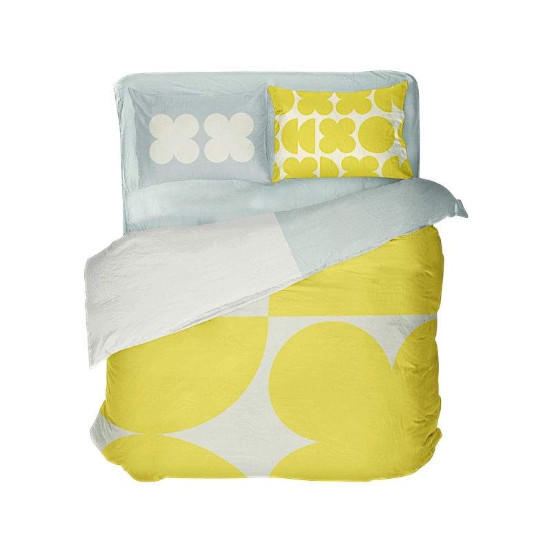 シームレスベディング MY FAVORITE THINGS YELLOW 公式正規品 ベディング 布団カバー 枕カバー ギフト付き 感性インテリア 可愛い 韓国雑貨 韓国インテリア