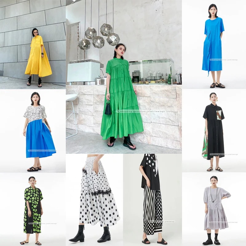 ワンピース レディース 半袖 長袖 ロングワンピース 韓国ワンピース シャツワンピース パーティードレス 黒 白 カジュアル