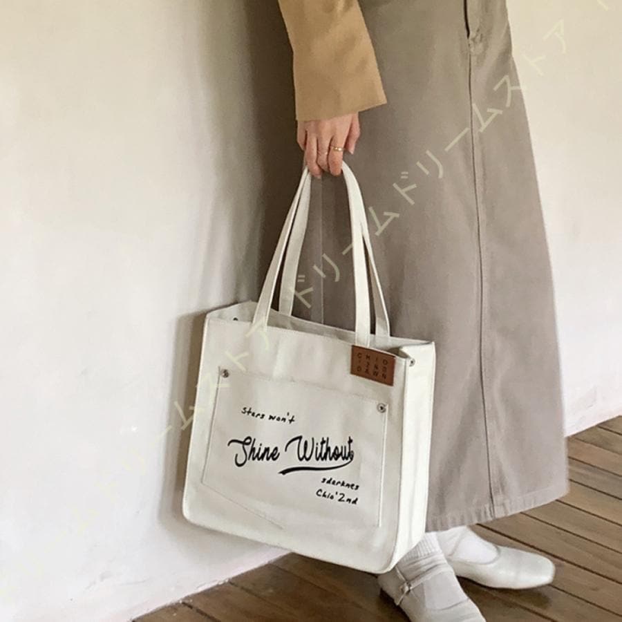 トートバッグ ショルダーバッグ レディース キャンバス 大学生 A4 多収納 大きめ 布 A4サイズ対応 IPad収納 手提げ 通勤 通学 軽量 おしゃれ 軽量 シンプル