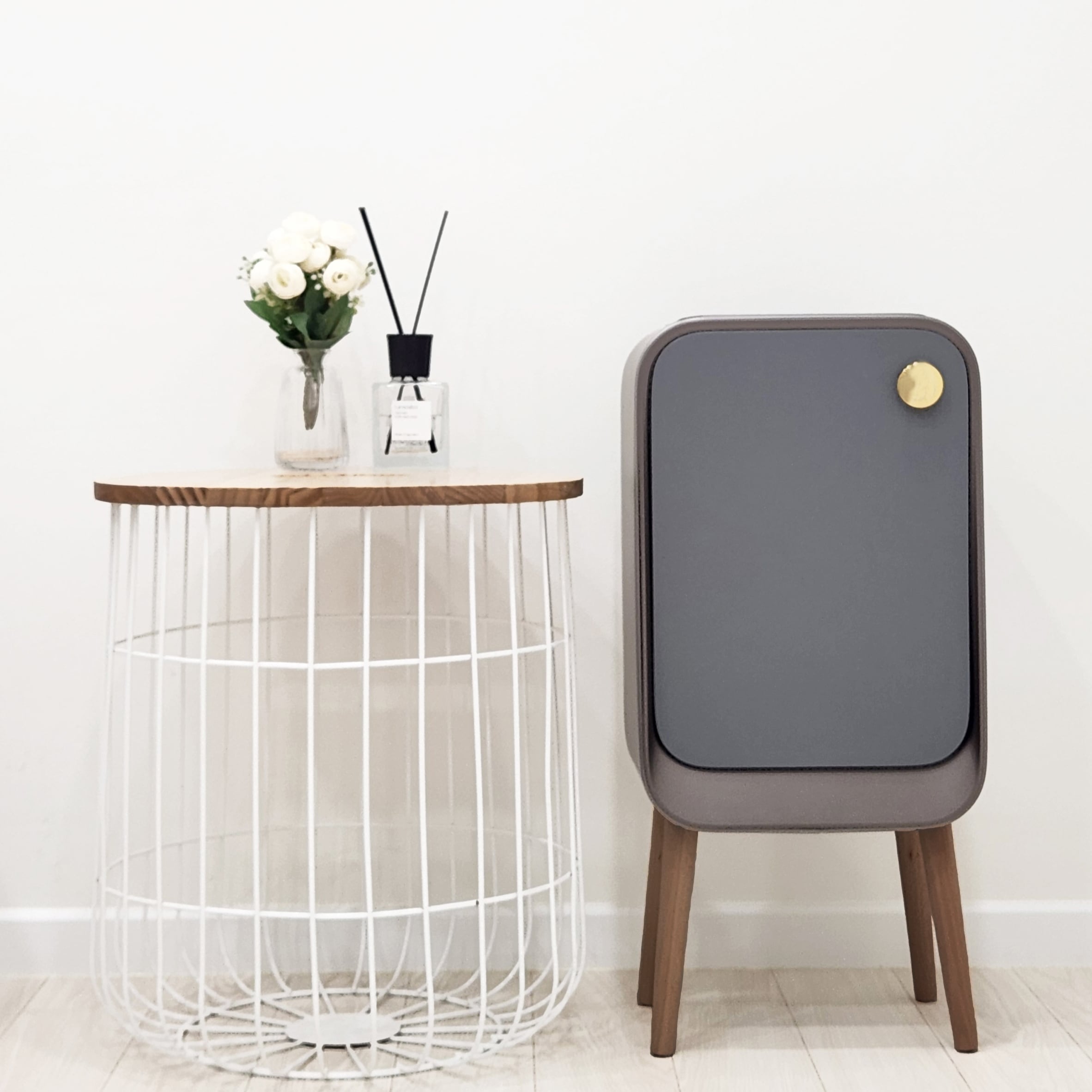 スマート 自動センサー ゴミ箱 /おむつ ゴミ箱/臭いを遮断するゴミ箱