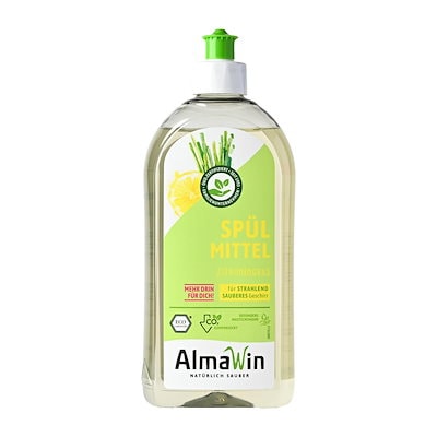 他サイト： アルマウィン(AlmaWin) ディッシュソープ 食器用洗剤 レモングラス 500ml オーガニック 食器洗剤 無添加 手にやさしいの商品画像