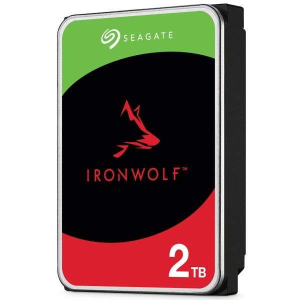 ST2000VN003 IronWolf 3.5 データ復旧3年付 2TB HDD(CMR)メーカー3年保証 256MB 5400rpm 24時間稼働 PCNAS用 RVセンサー付
