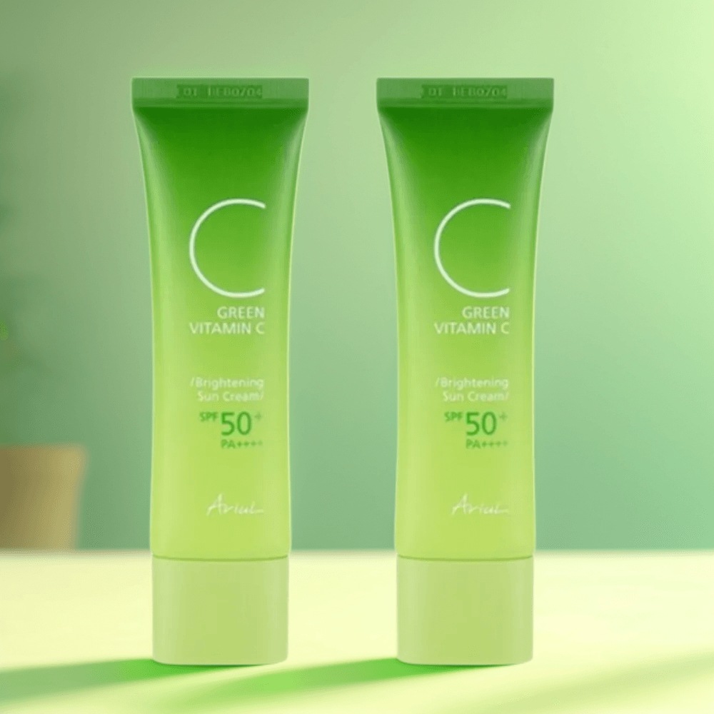 グリーン ビタミンC ブライトニング 日焼け止め 50ml + 50ml (SPF50+ PA++++)