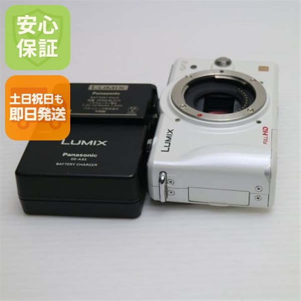 美品 DMC-GF2 シェルホワイト ボディ Panasonic LUMIX デジタル一眼 187