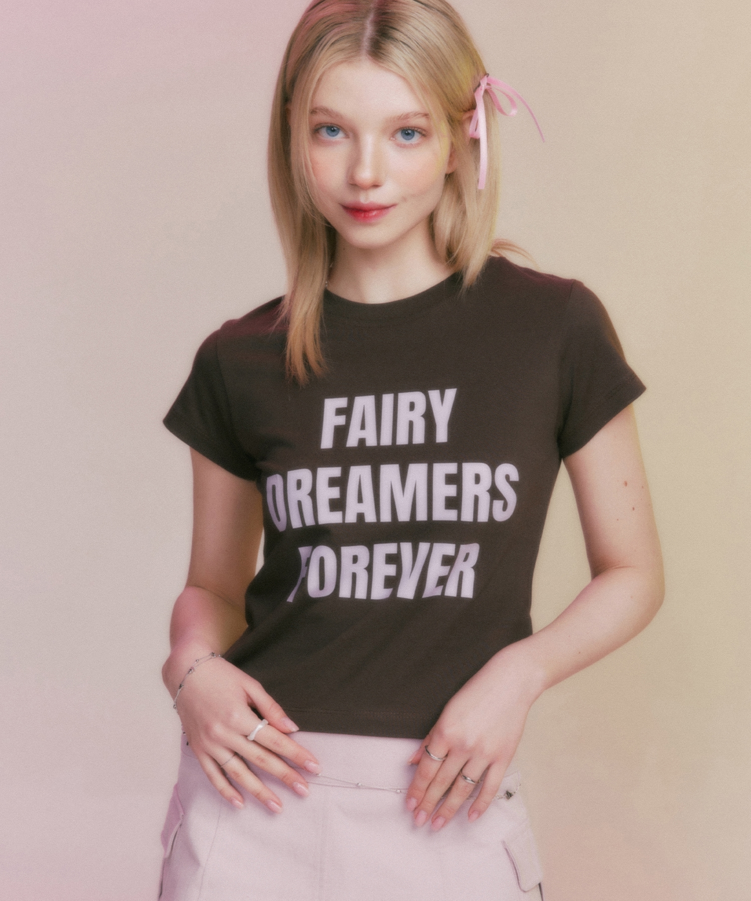 MF FOREVER TEE-BROWN