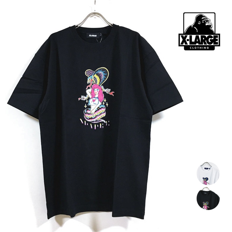 XLARGE エクストララージ FASCINATING SNAKE WOMAN 半袖 Tシャツ メンズ xlarge 送料無料